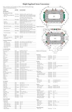 Ralph Engelstad Arena Concessions