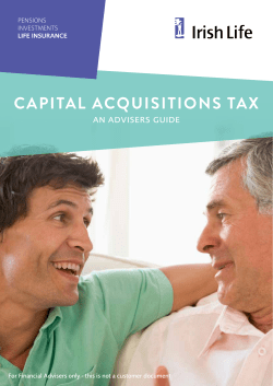 capital acquisitions tax