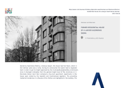 former residential house of a lawyer kazimieras &scaron;kėma