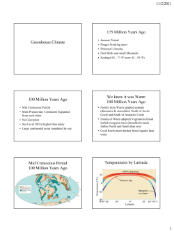 Greenhouse Climate