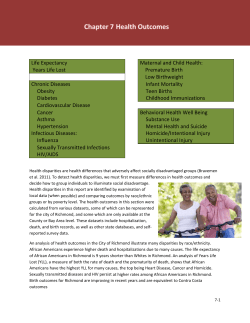 Chapter 7 Health Outcomes - RHERC