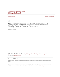 McConnell v. Federal Election Commission