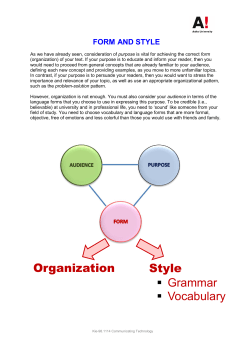 handout used in the video on Formal grammar