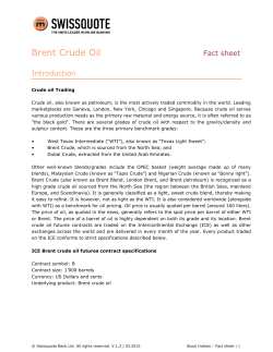 Brent Crude Oil