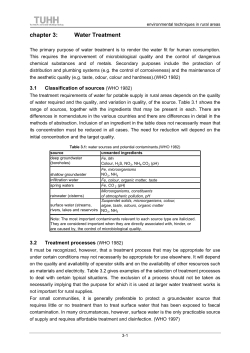 environmental techniques in rural areas