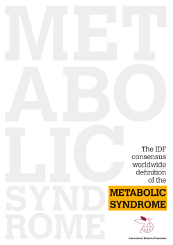 METABOLIC SYNDROME