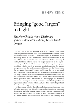 Bringing &ldquo;good Jargon&rdquo; to Light