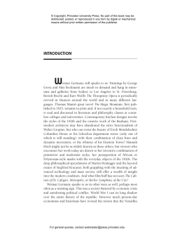 INTRODUCTION - Princeton University Press