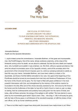 The Holy See