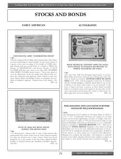 stocks and bonds - Scott J. Winslow Associates, Inc.
