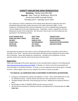 VARSITY MOUNTAIN MAN RENDEZVOUS