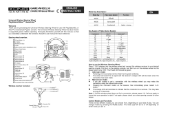 game-wheel30 english instructions en