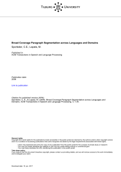 Spoorleder broad coverage - Research portal