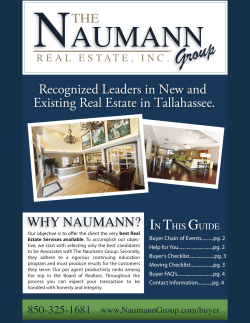 Buyers Guide - The Naumann Group Real Estate, Inc