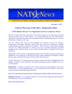 Tobacco Plus Expo Trade Show: Registration Open