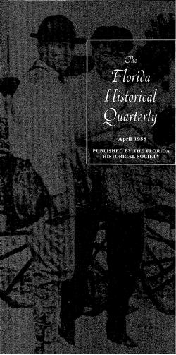 Florida Historical Quarterly