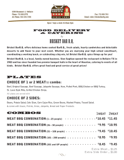 Brisket Bar B.Q.