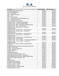 2014 SALARY SURVEY