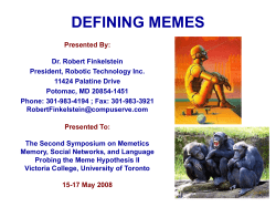 defining memes