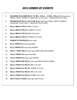 Full Registration Packet and Rules