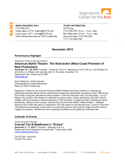 December 2015 American Ballet Theatre: The Nutcracker (West