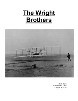 The Wright Brothers