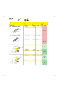 Inductive Sensors