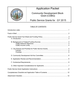 Public Services Guidelines