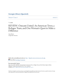 REVIEW: Outcasts United - Digital Commons @ Kennesaw State