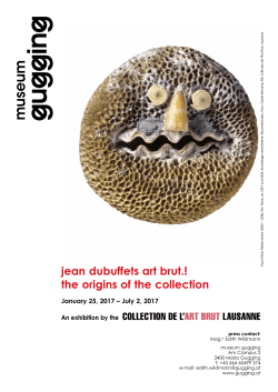 jean dubuffets art brut.! the origins of the collection
