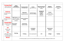 Emeralds Computing Science History Geography DT Art Music