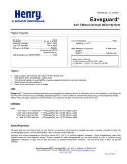 Eaveguard - Henry Company