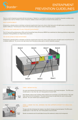entrapment prevention guidelines