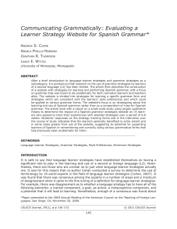 Cohen et al - Sp Gram Strat Web - CALICO