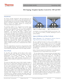 HLA Typing - Thermo Fisher Scientific