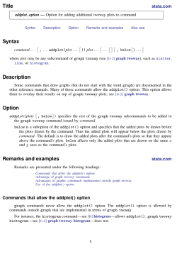 plot - Stata