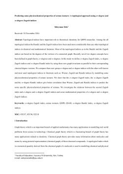 Predicting some physicochemical properties of octane isomers: A