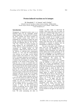 Proton-induced reactions on Se isotopes