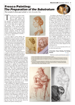 Fresco Painting - lucca grapevine