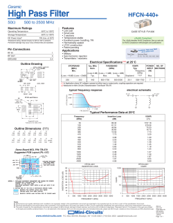 HFCN-440+ - Mini Circuits