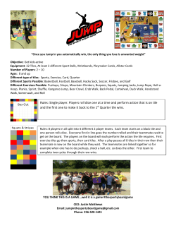 Justin Matthews - JUMP IN - Share the Wealth PE Conference