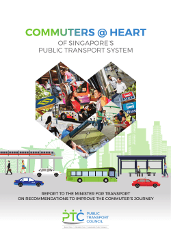 COMMUTERS @ HEART - Public Transport Council