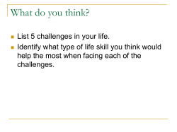 Making Healthy Decisions