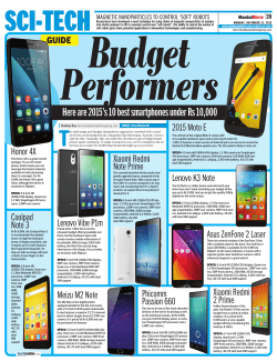 Here are 2015`s 10 best smartphones under Rs 10,000