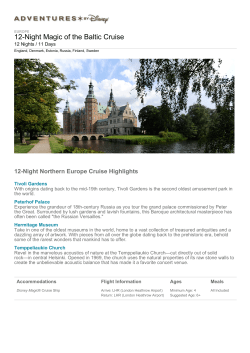 EUROPE 12-Night Magic of the Baltic Cruise