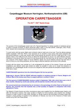 Carpetbagger Aviation Museum Harrington