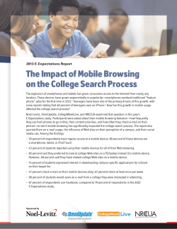 2013 E-Expectations Report