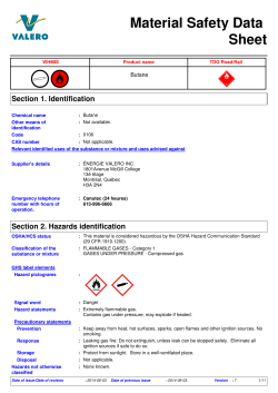 (0570 Butane \(Anglais \(US\)\) Val\351ro FDS