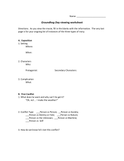 groundhog day handouts