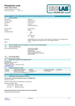 Phosphoric acid